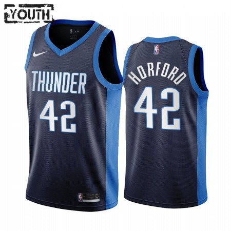 Oklahoma City Thunder Al Horford 42 2020-21 Earned Edition Pelipaidat Swingman - Lasten